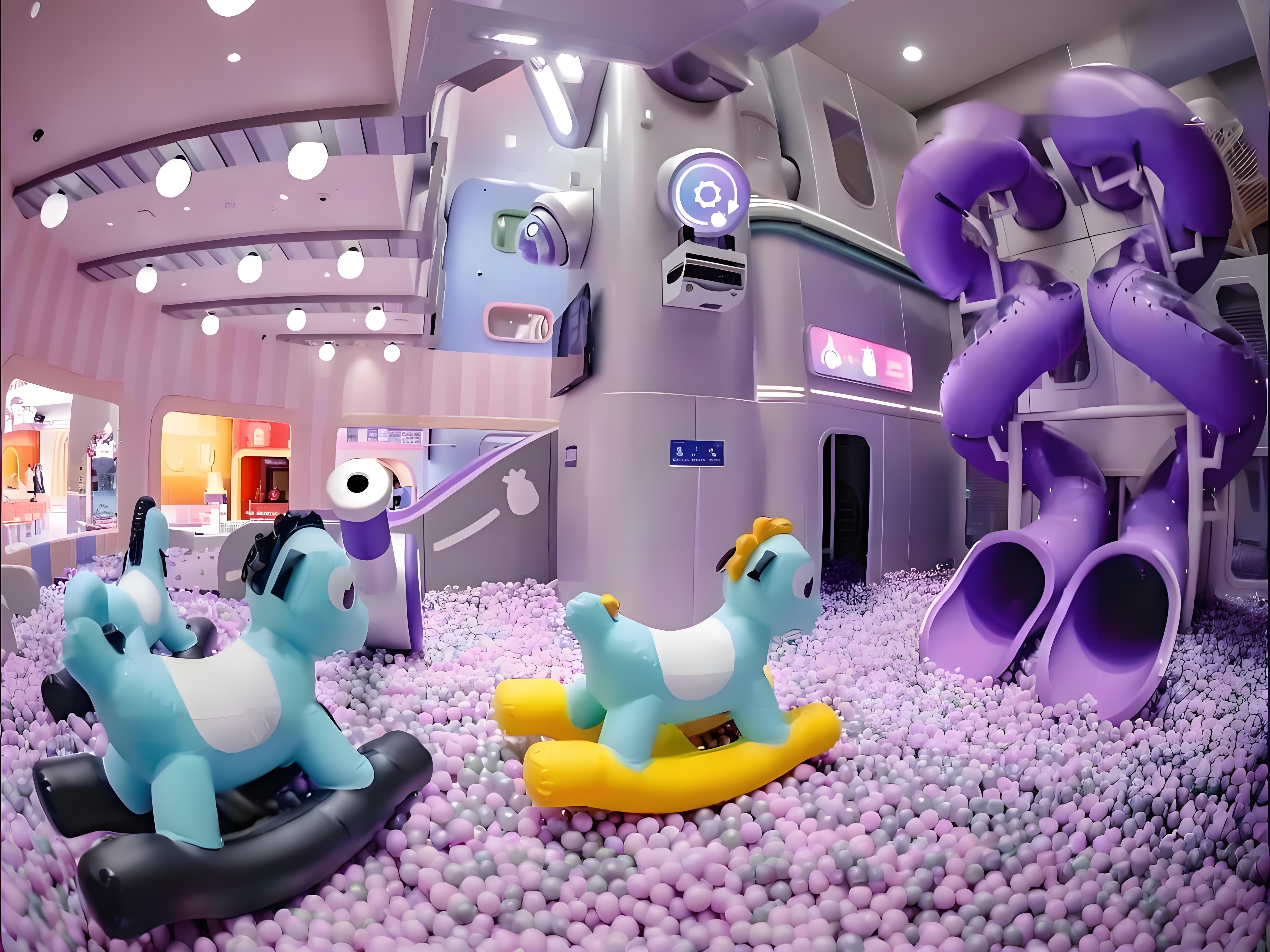 室内儿童乐园科技化设备